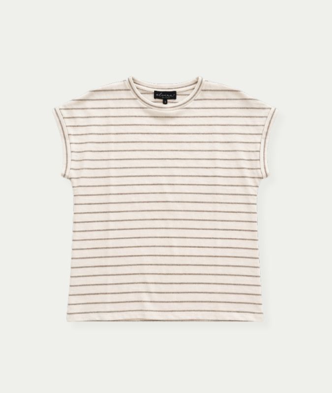 Top Body Ecru Striped