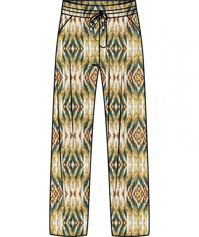 E3 26-024 Trouser Loiza Faded Horizon