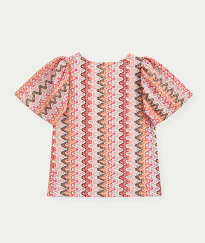 Top Liz Pink Wave