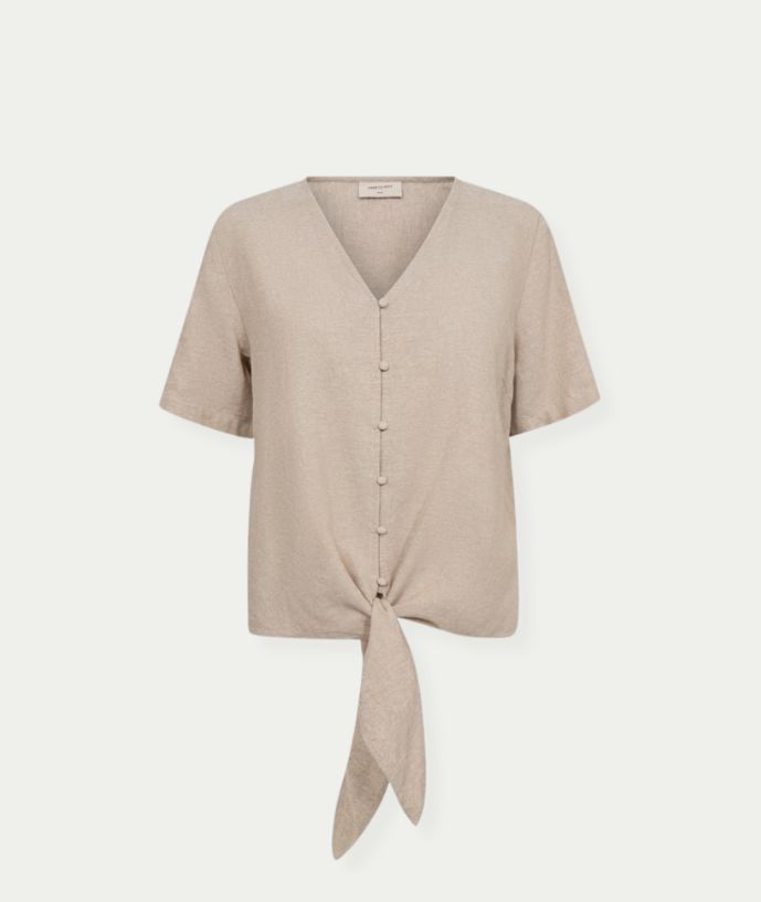 FQLAVA-BLOUSE Sand Melange