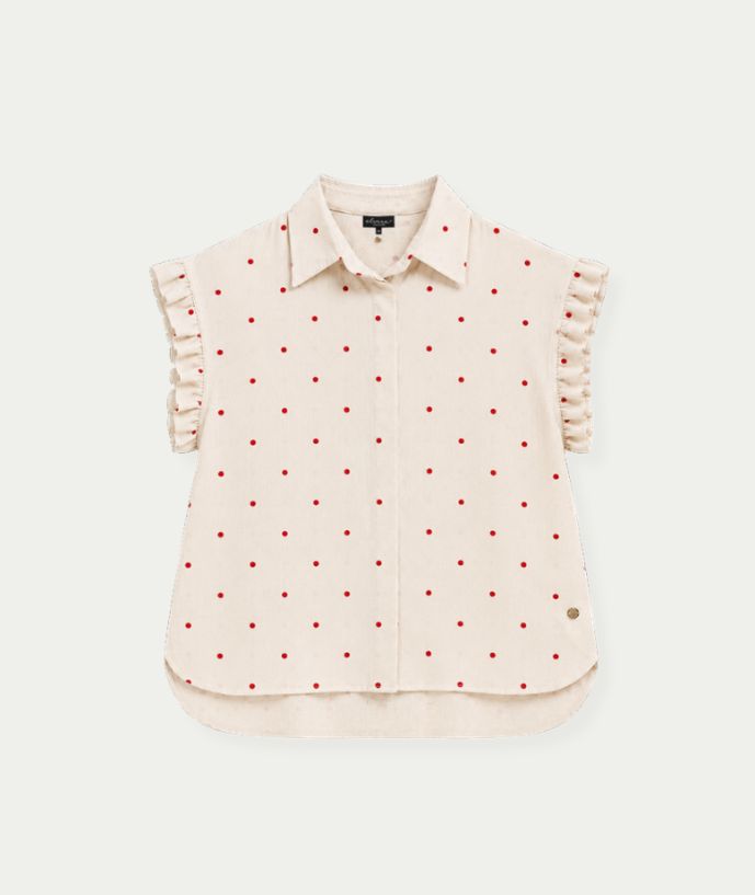 Blouse Emma Pink Dots
