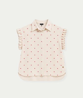 Blouse Emma Pink Dots