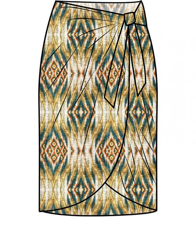 Skirt Loiza Faded Horizon