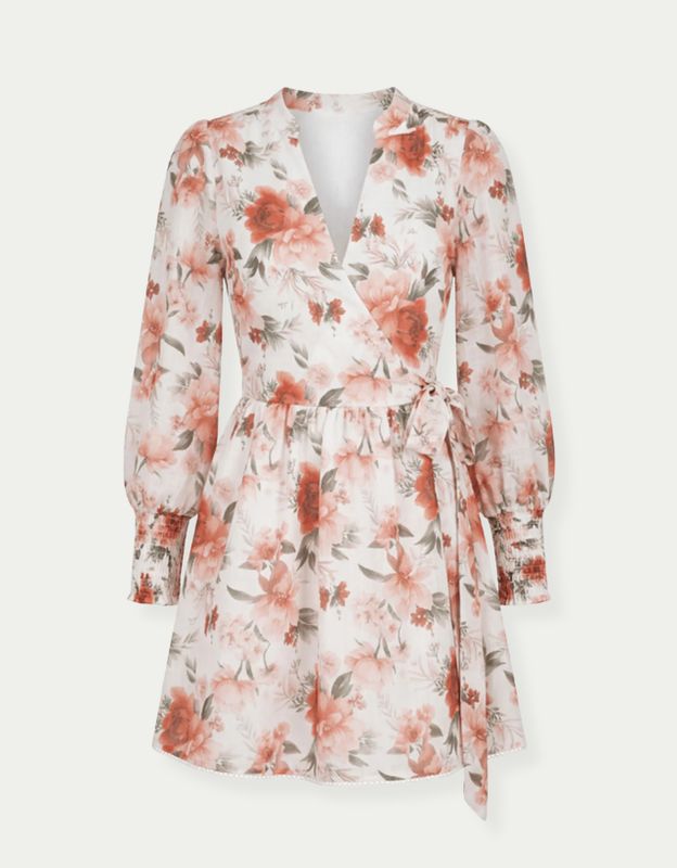 Riverview Dress Star White