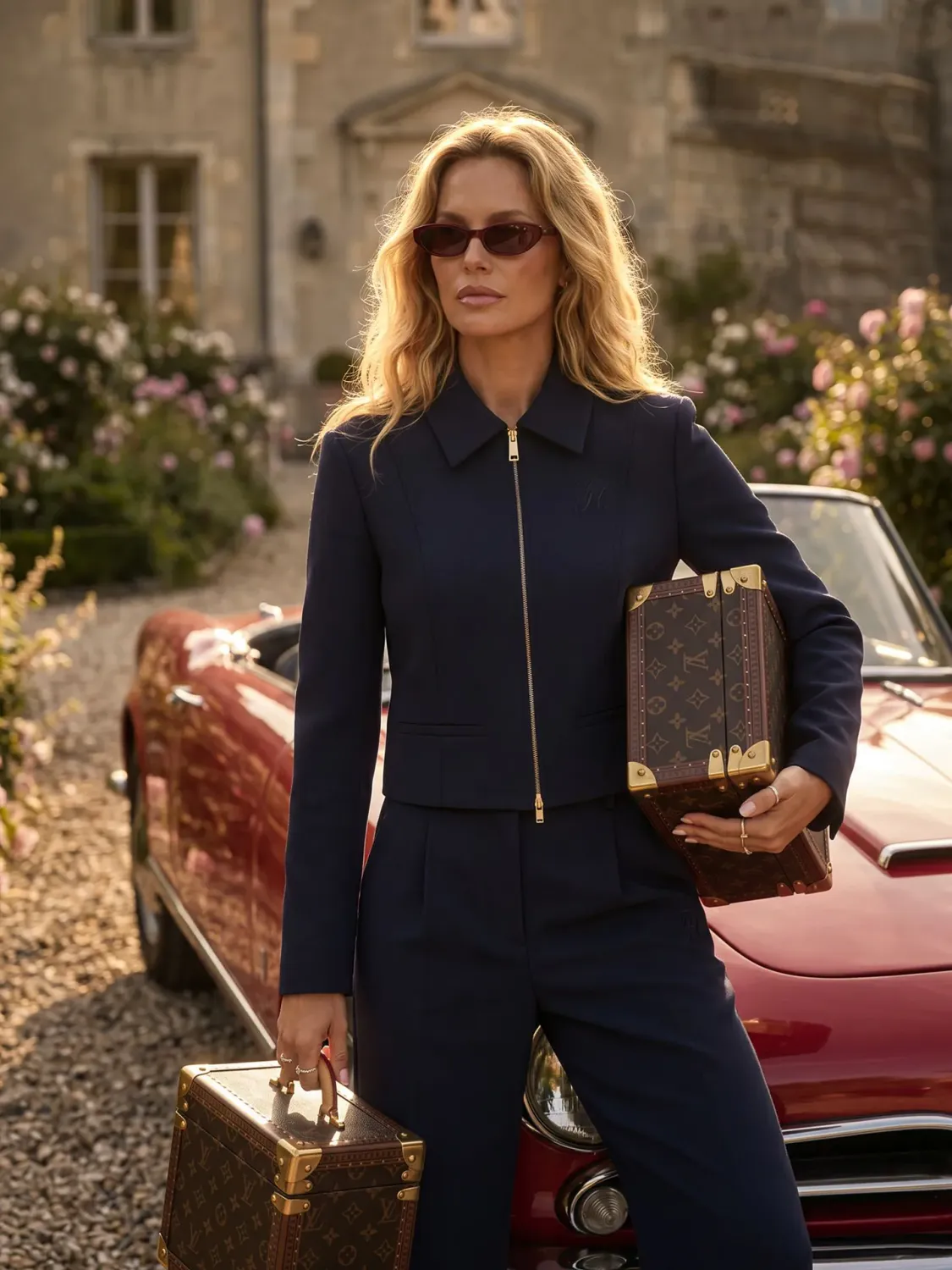Ozias Jacket Evening Blue