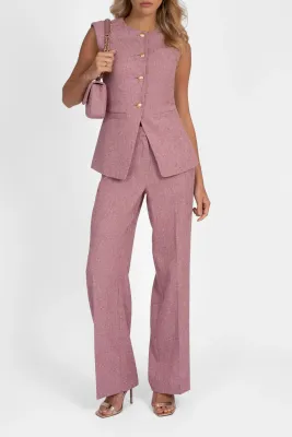Reza Pants Peach Skin