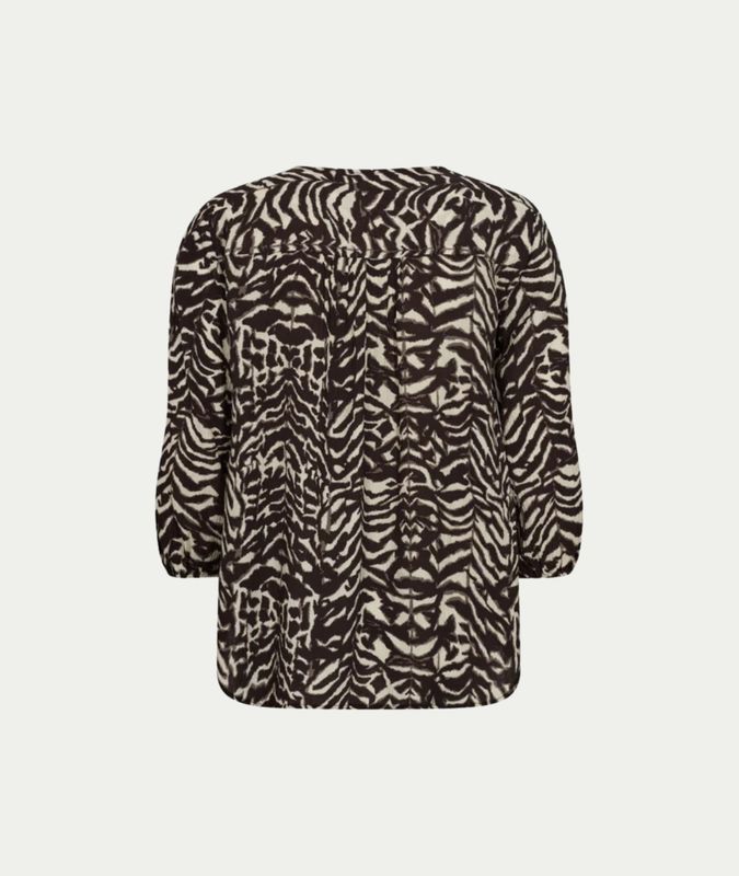 FQMALENE-BLOUSE Moonbeam w. Mole
