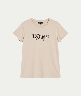 T-shirt L'Quest Warm Ivory
