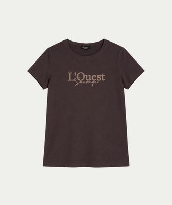 T-shirt L'Quest Dark Coffee
