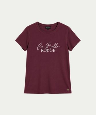 T-shirt Belle Merlot