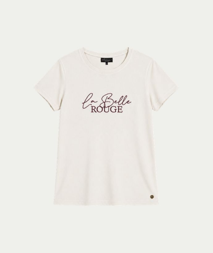 T-shirt Belle Off White