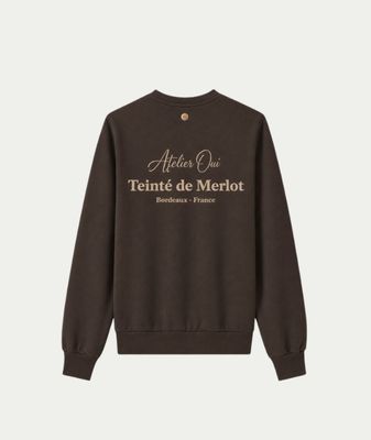Sweater Oui Dark Coffee