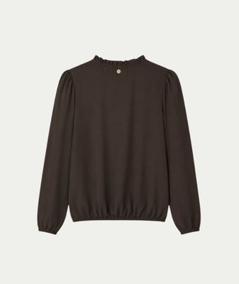 Blouse Ava Dark Coffee