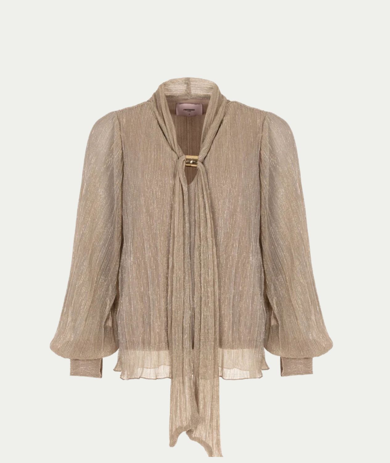 Bodile LS Blouse Golden Sparkle
