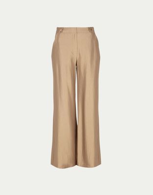 Lolani Wide Pants Brilliant Gold