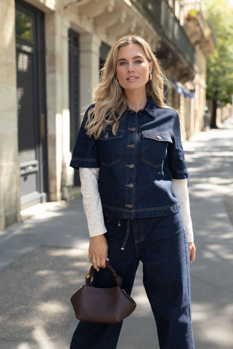 Top Deluna Nightfall Denim