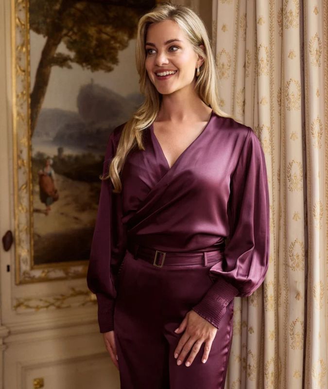 Britta Top Burgundy