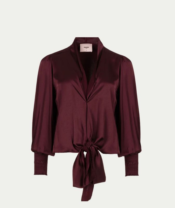 Britta Top Burgundy