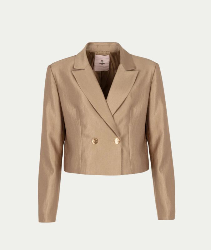 Laura Blazer Brilliant Gold