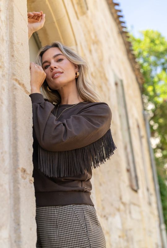 Sweater Laney Dark Coffee