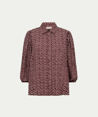 FQADNEY-SHIRT Pale Mauve w. Port Royale