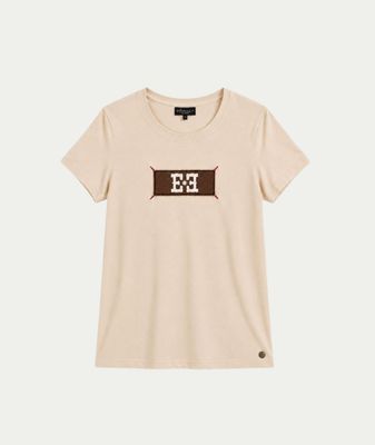 T-shirt Bailey Warm Ivory