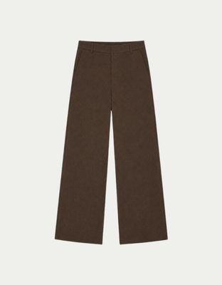 Trouser Riley Dark Coffee Zigzag