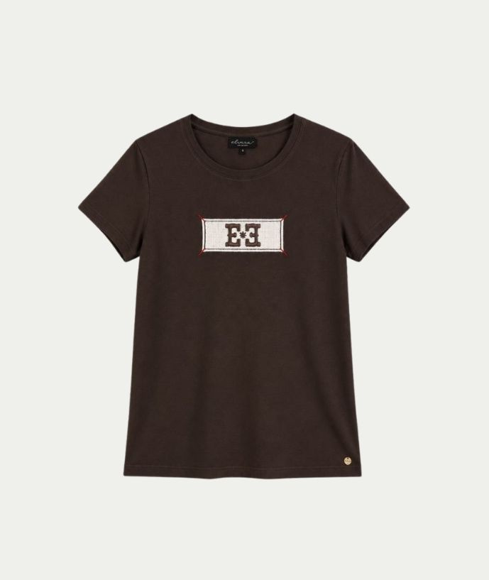 T-shirt Bailey Dark Coffee
