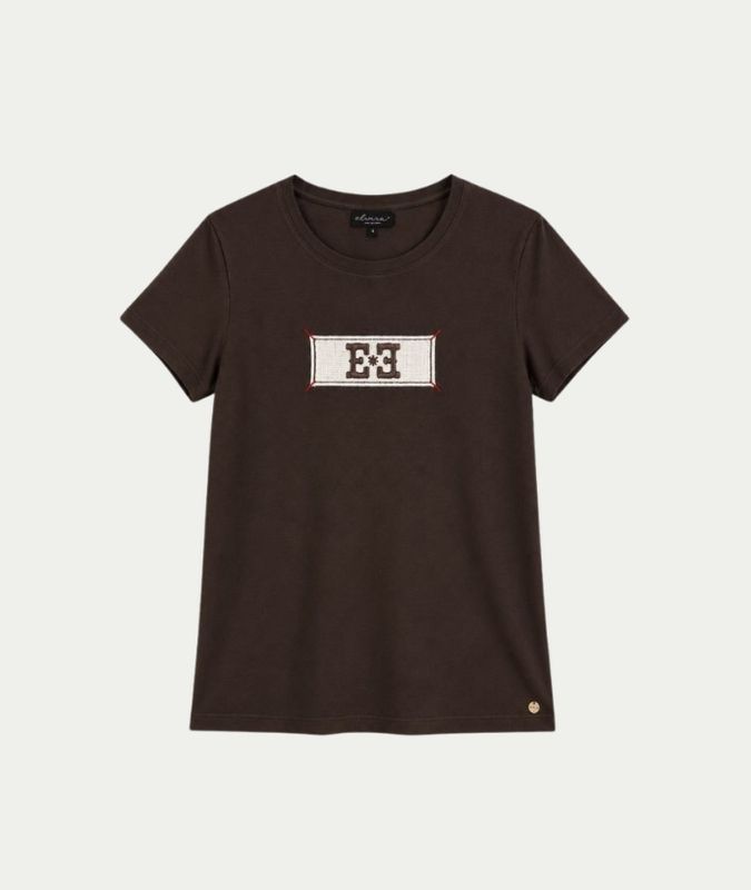 T-shirt Bailey Dark Coffee