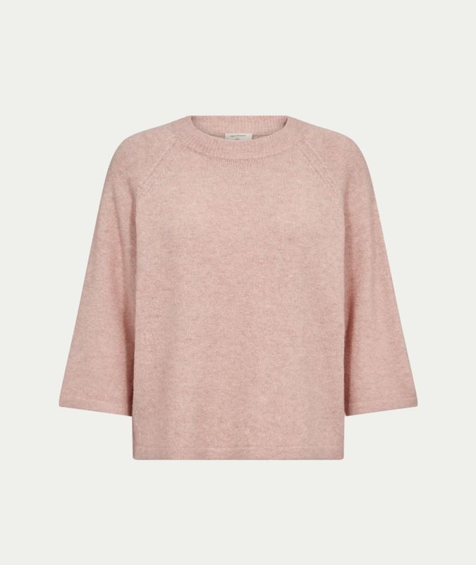 FQESHARDY-PULLOVER Pale Mauve Melange