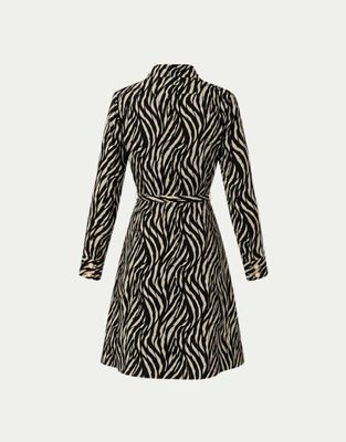 Dress June Brown Zebra