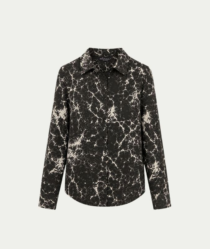Blouse June Brown Marmer