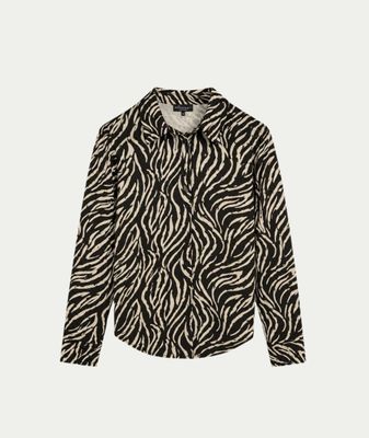 Blouse June Brown Zebra
