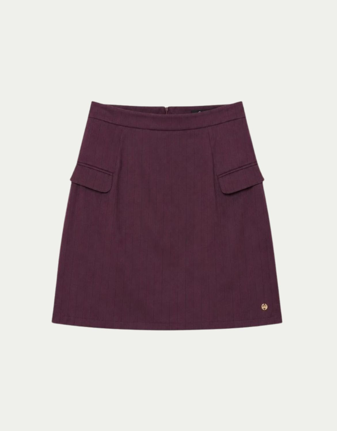 Skirt Louise Merlot Stripes