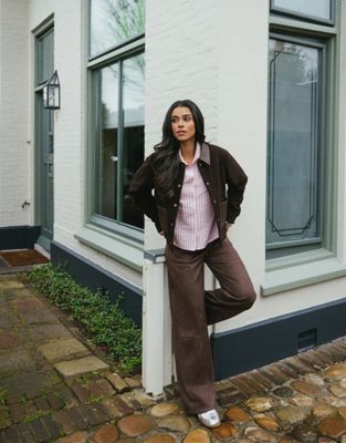 Claris pants Dark Chocolate