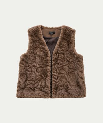 Gilet Quinn Brown Fur