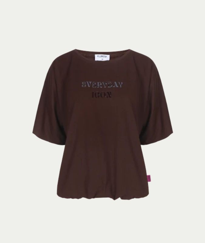 Dez T-shirt Dark Chocolate