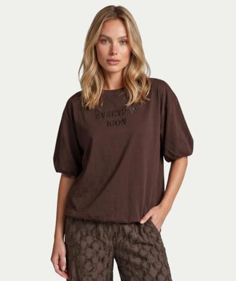 Dez T-shirt Dark Chocolate