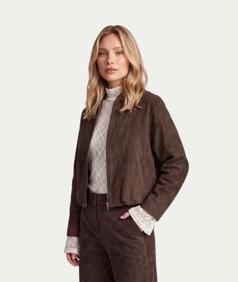Ginny jacket Dark Chocolate