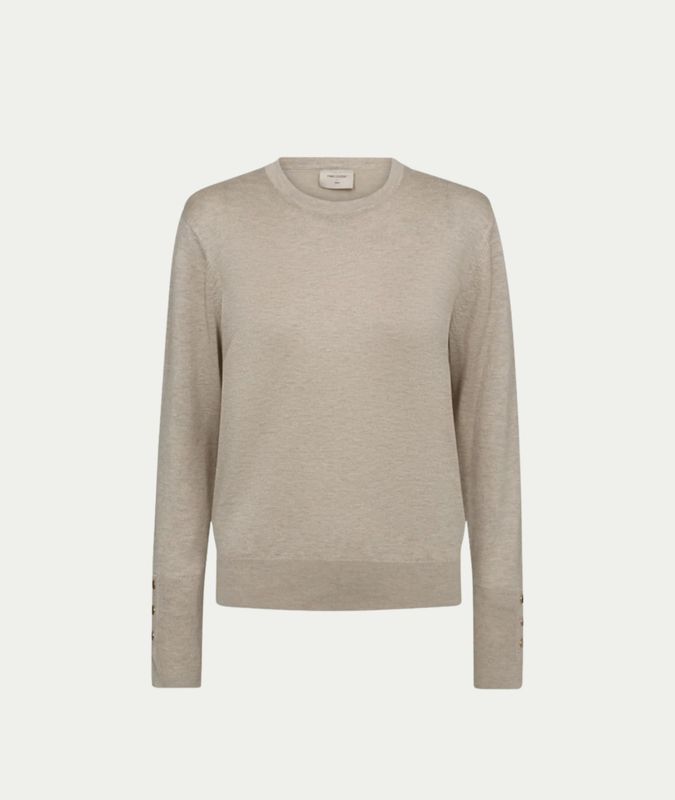 FQKATIE-PULLOVER Moonbeam melange