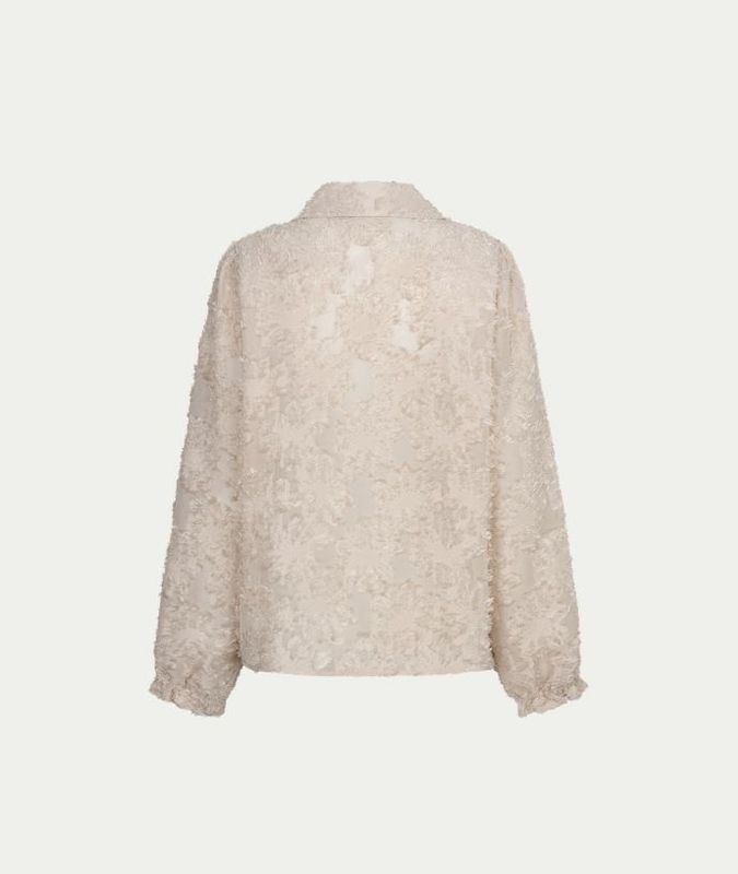 Blouse fringes stone