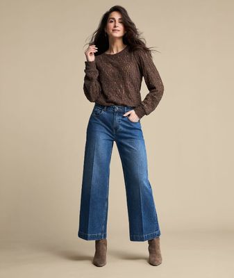 Top lace espresso