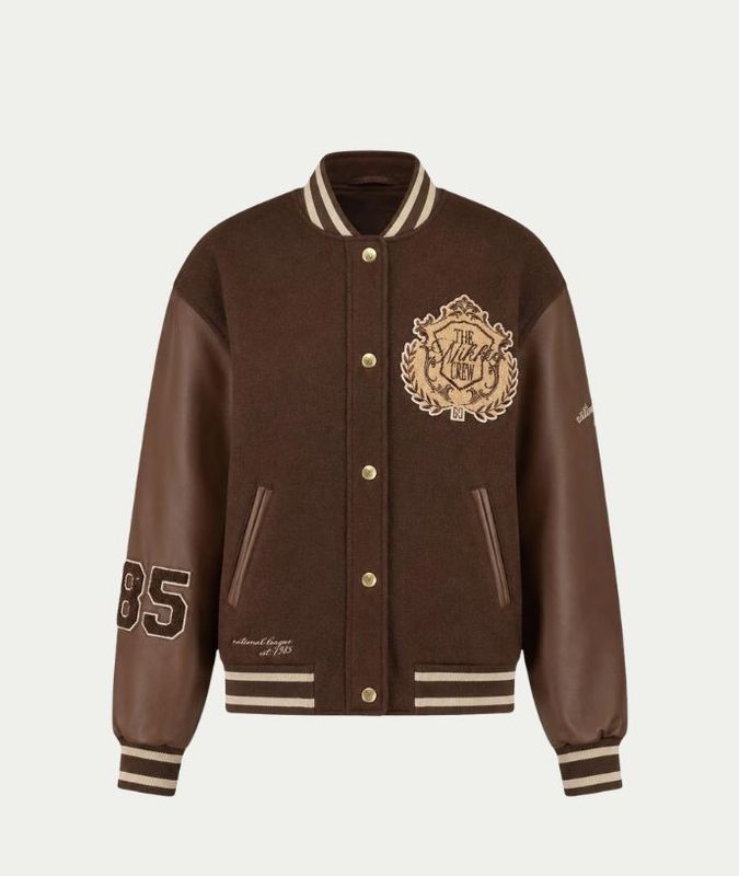 Audra Bomber Jacket Chocolate Martini