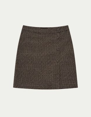 Skirt Kaylee Dark Coffee Check