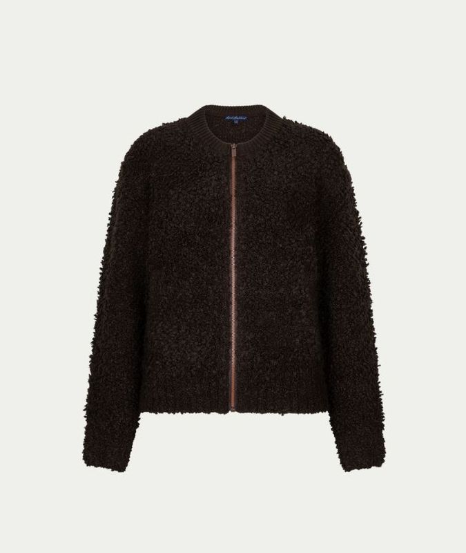 Bomber knit boucle espresso Bomber knit boucle espresso