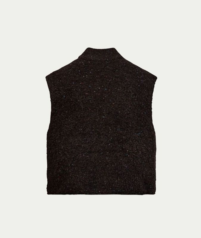 FQGRSNEMES-WAISTCOAT Coffee Bean Melange