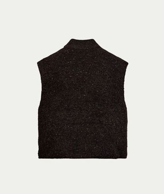 FQGRSNEMES-WAISTCOAT Coffee Bean Melange