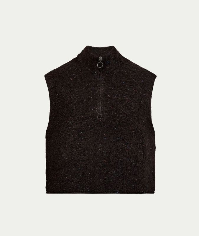 FQGRSNEMES-WAISTCOAT Coffee Bean Melange