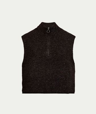 FQGRSNEMES-WAISTCOAT Coffee Bean Melange