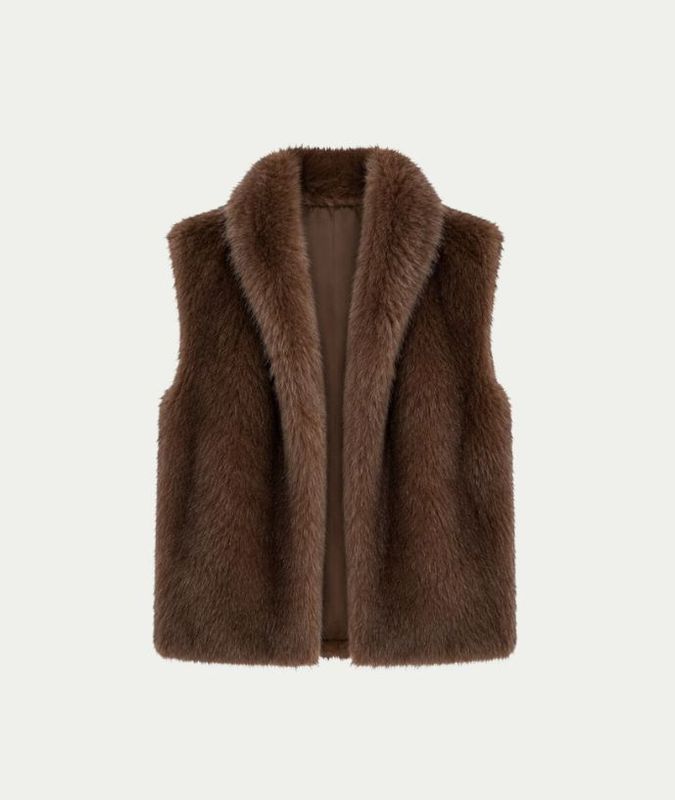 Gilet Lola Brown